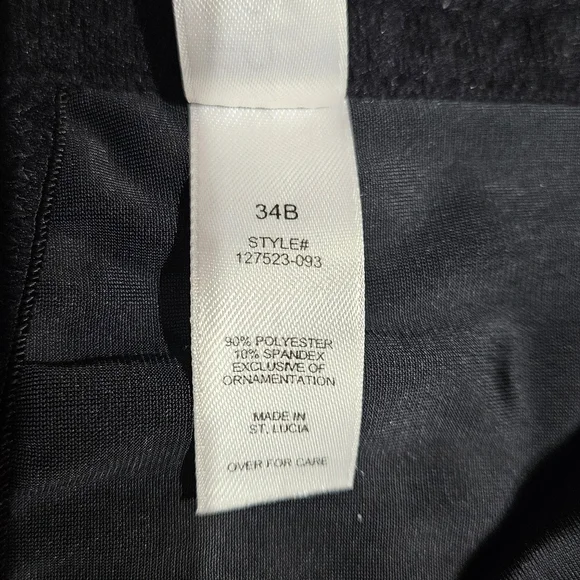 Victoria's Secret Elegant Black Fabric - Picture 10 of 11